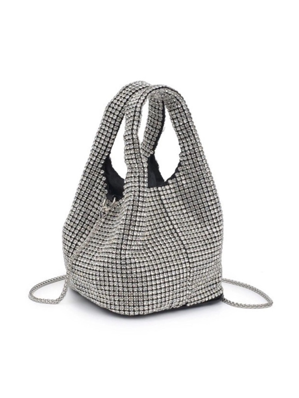 Urban expressions rhinestone evening purse